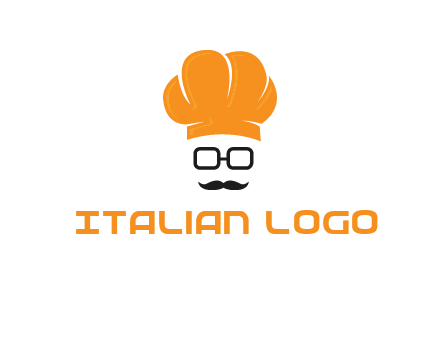 chef with goggles and mustache logo