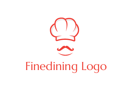 chef with mustache logo