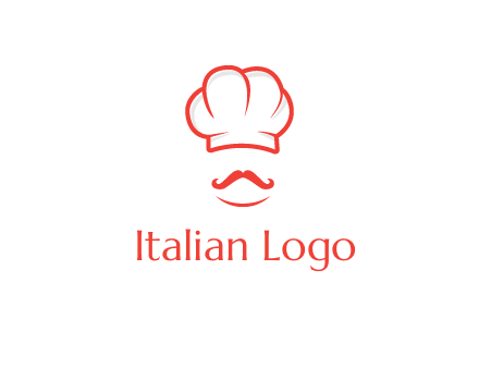 chef with mustache logo