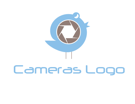 shutter in twitter bird photography logo