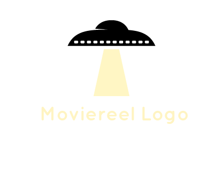 film reel incorporated with UFO logo