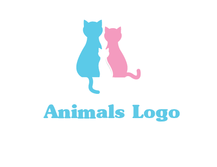 cat family logo