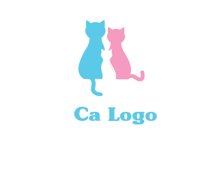 cat family logo