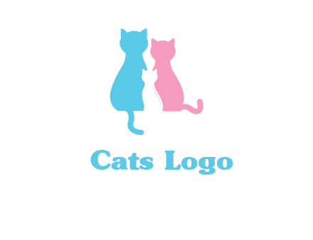 cat family logo