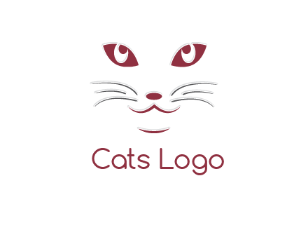 abstract cat logo