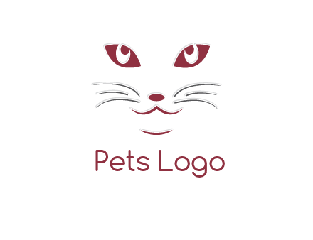 abstract cat logo