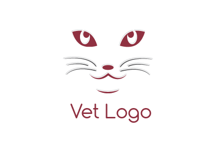 abstract cat logo