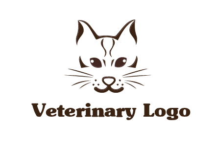 abstract cat logo