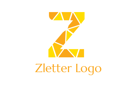 polygonal letter Z logo