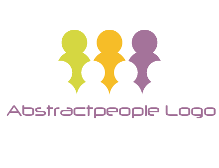 abstract people logo