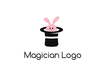 bunny in a hat logo