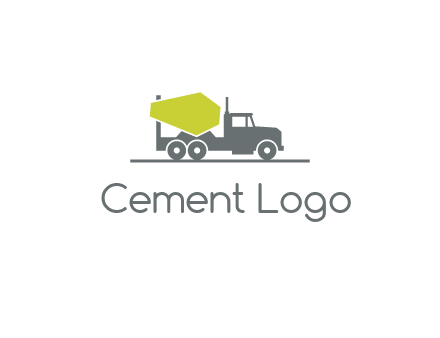 concrete mixer logo