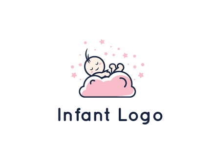 sleeping baby logo