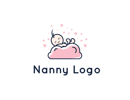 sleeping baby logo