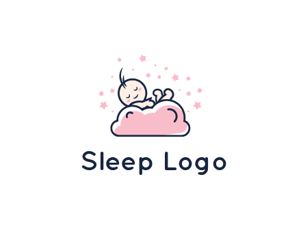 sleeping baby logo