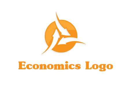 arrows inside circle logo