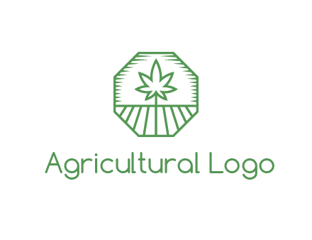 marijuana farm logo