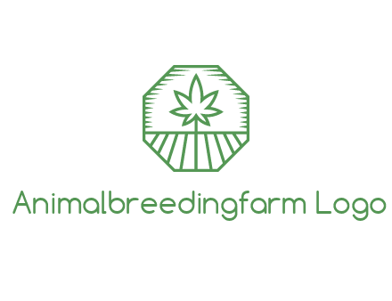 marijuana farm logo