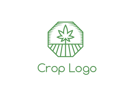 marijuana farm logo