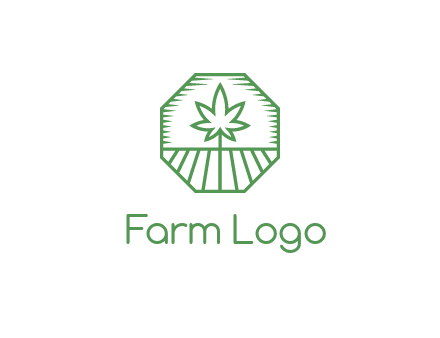 marijuana farm logo