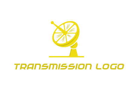 lemon satellite dish logo