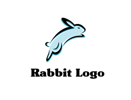 jumping bunny logo