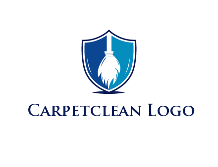 head of mop logo for cleaning services