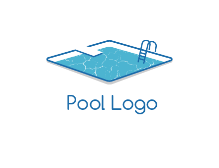 swimming pool logo