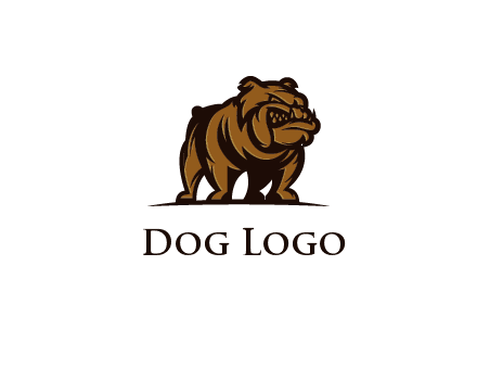 angry bulldog logo