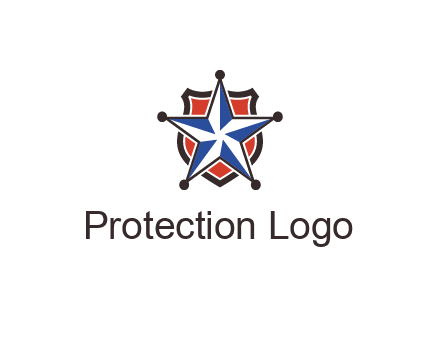 star over badge logo