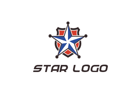 star over badge logo