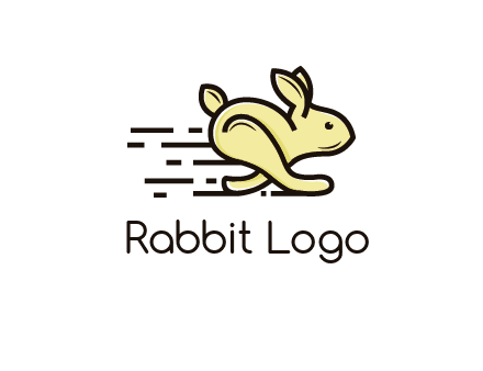 running rabbit logo