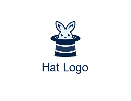 rabbit in a magician's hat icon