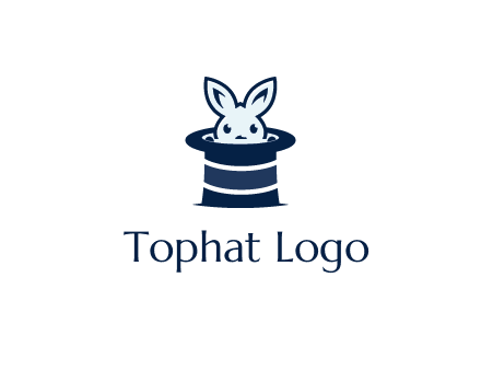 rabbit in a magician's hat icon