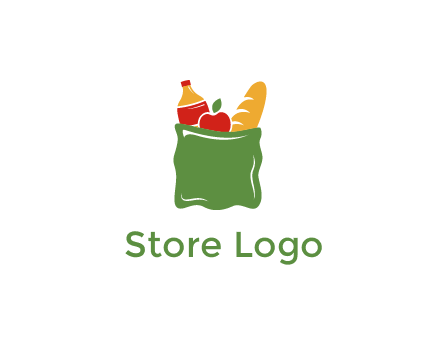 grocery bag logo