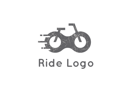 bike or glasses logo