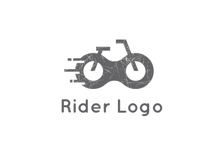 bike or glasses logo