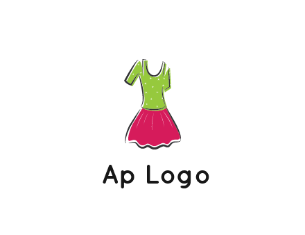 fashion apparel or dress logo