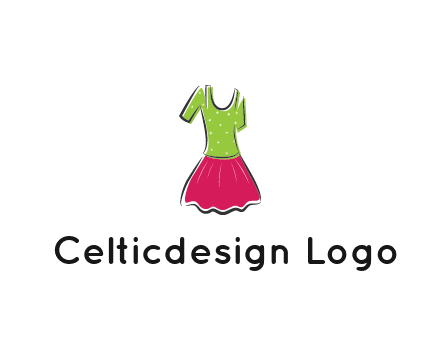 fashion apparel or dress logo