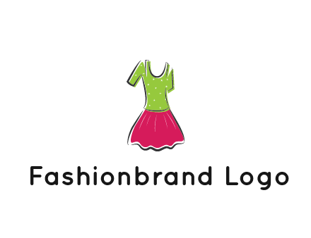 fashion apparel or dress logo