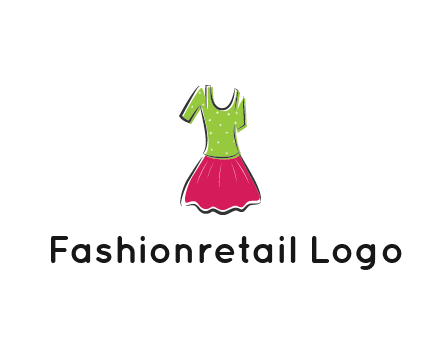 fashion apparel or dress logo