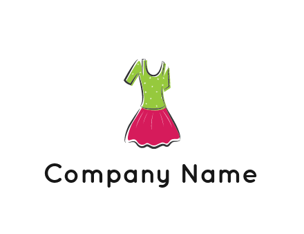 fashion apparel or dress logo