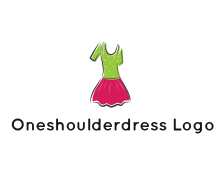 fashion apparel or dress logo