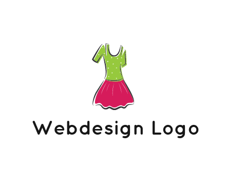 fashion apparel or dress logo