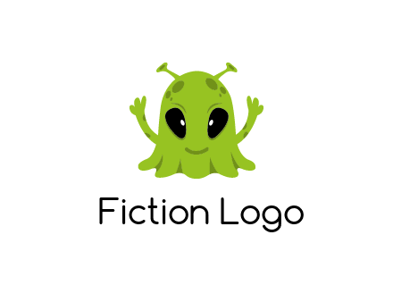 alien character logo