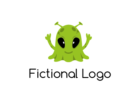 alien character logo