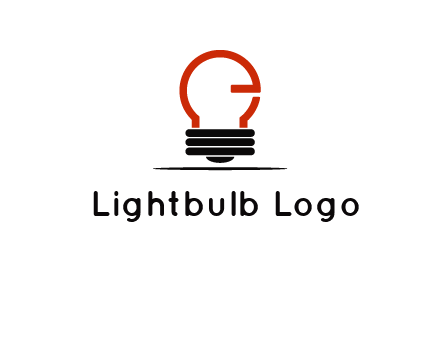 electric light bulb logo