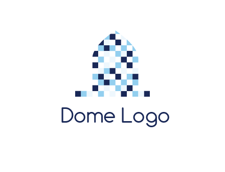 pixel dome logo