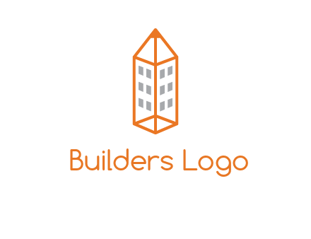 building incorporated with pencil logo