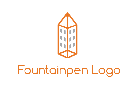 building incorporated with pencil logo